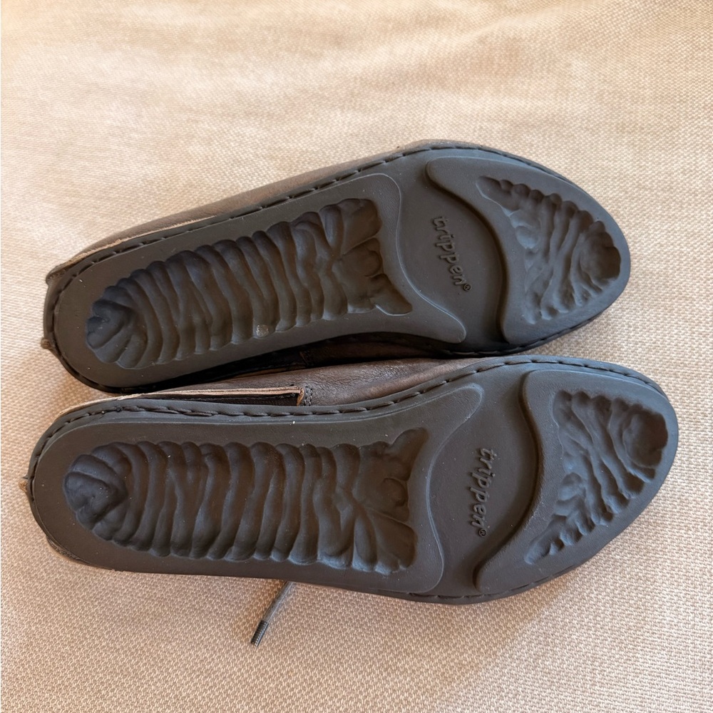 Trippen Leather Lace-Up Shoes | Made in Germany | Brown - Picture 5 of 5